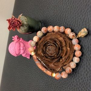 B2G1 📿 Handcrafted semi-precious stone bracelet